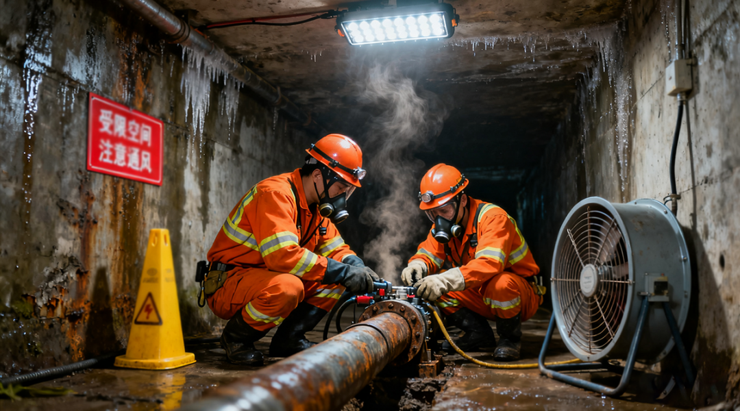 有限空间作业安全指南:从风险识别到科技防护的全链条攻略 有限空间作业安全指南:从风险识别到科技防护的全链条攻略