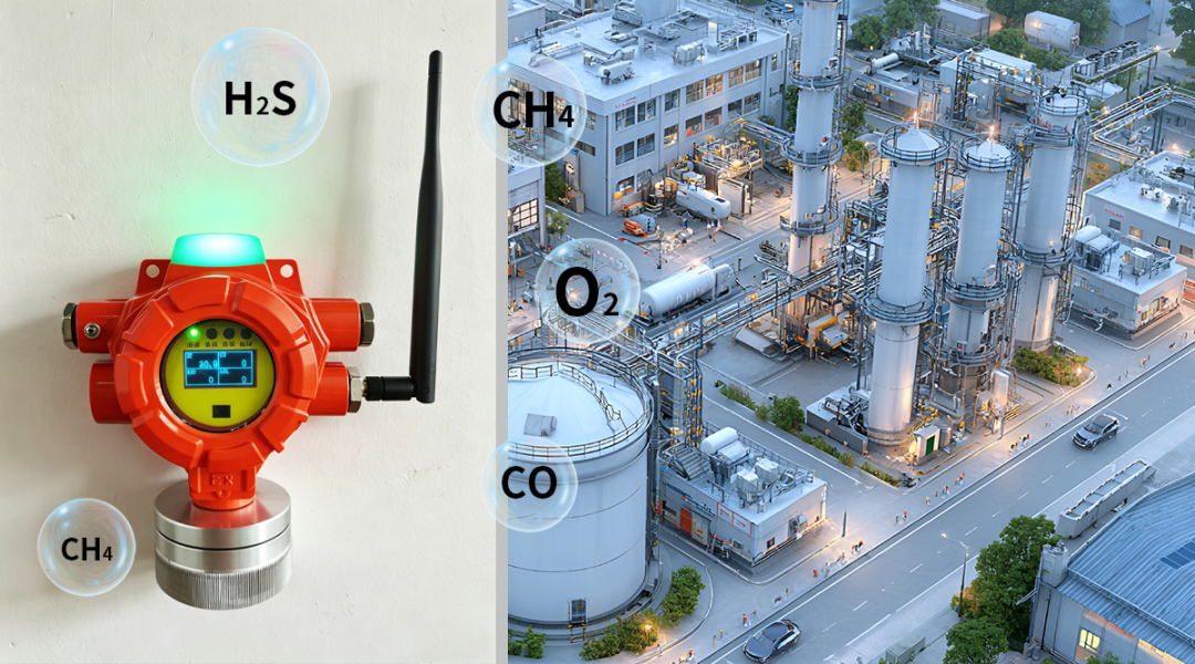 独立报警+四气同测 QB500N系列气体探测器实现“一机多防”